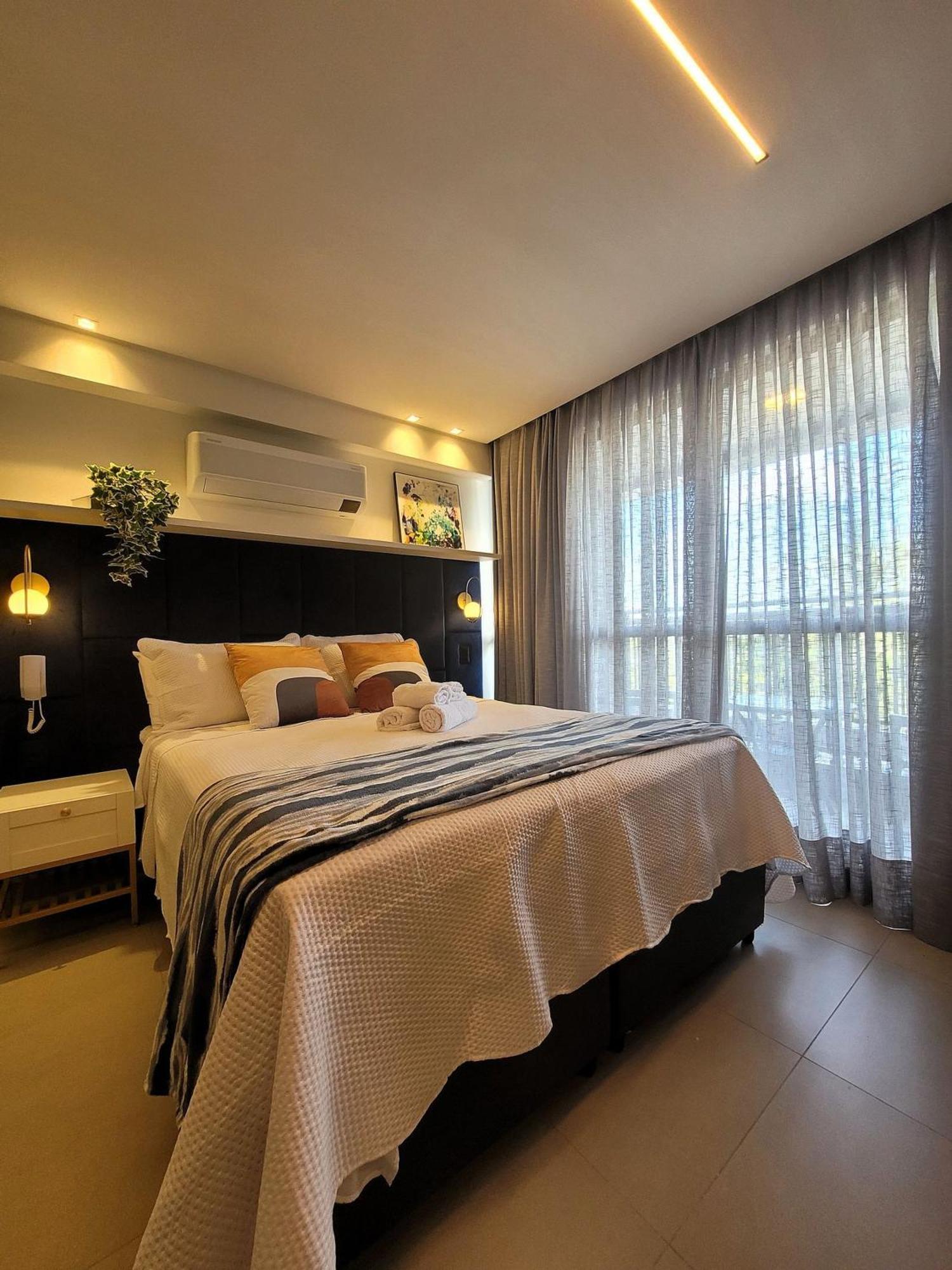 Flat 50m Da Com Varanda E Vista Mar * Joao Pessoa