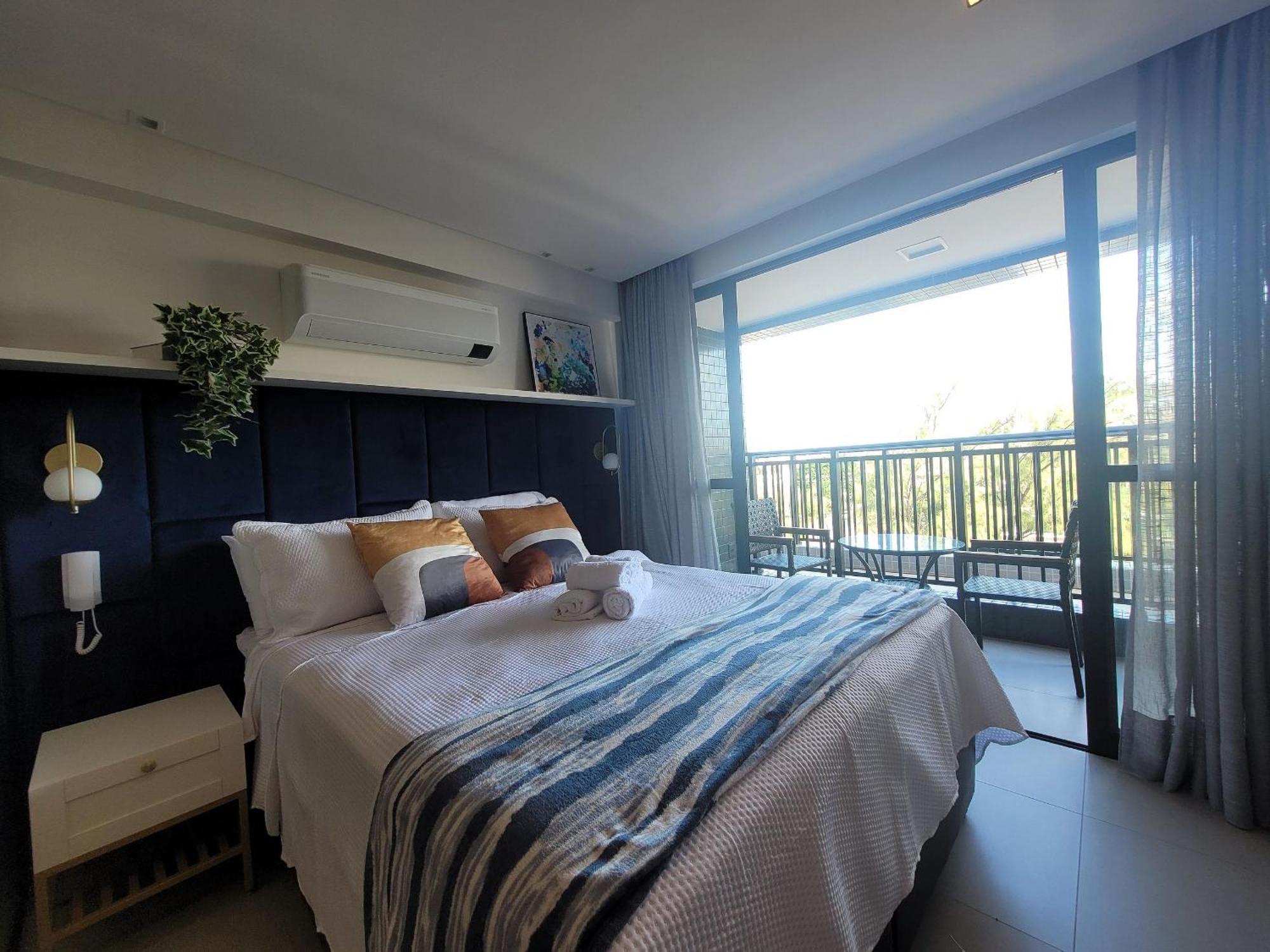 Flat 50m Da Com Varanda E Vista Mar Joao Pessoa