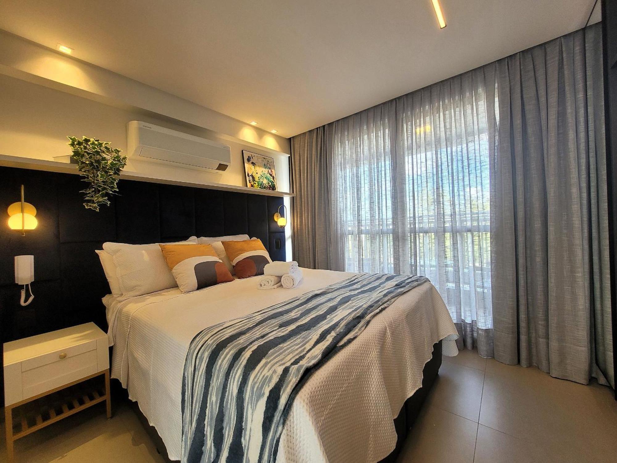 Flat 50m Da Com Varanda E Vista Mar * Joao Pessoa