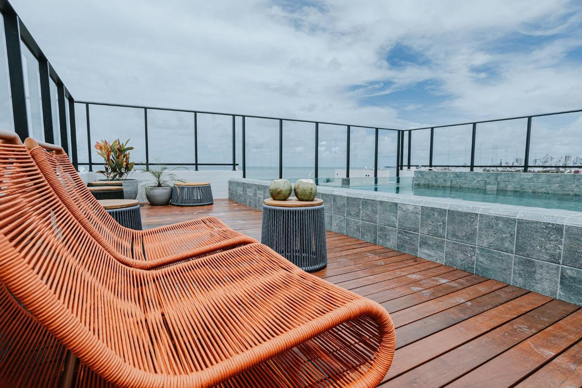 Apartment Flat 50m Da Com Varanda E Vista Mar Joao Pessoa
